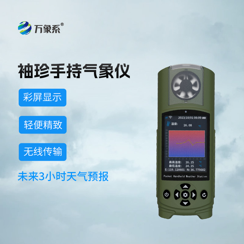 可穿戴的“氣象小靈通”：袖珍手持氣象儀