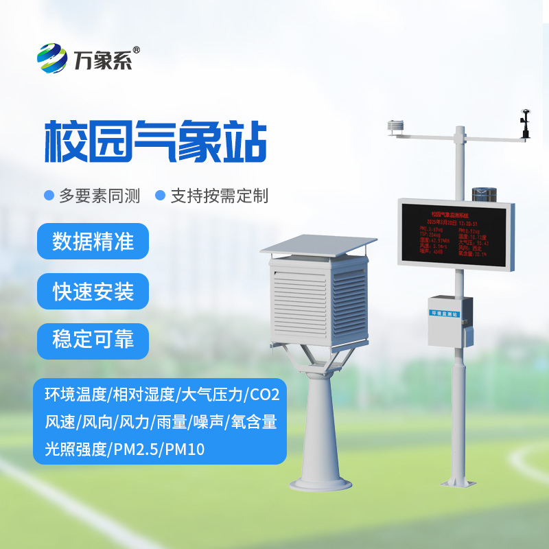 校園科普新坐標，校園科普自動(dòng)氣象站讓氣象知識“活”起來(lái)